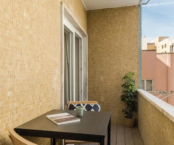 公寓 Casa Boma - Design & Spacious With Balcony - Alvalade Ii *